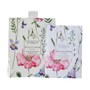 Wild Flower Scented Sachets in Peony Rose