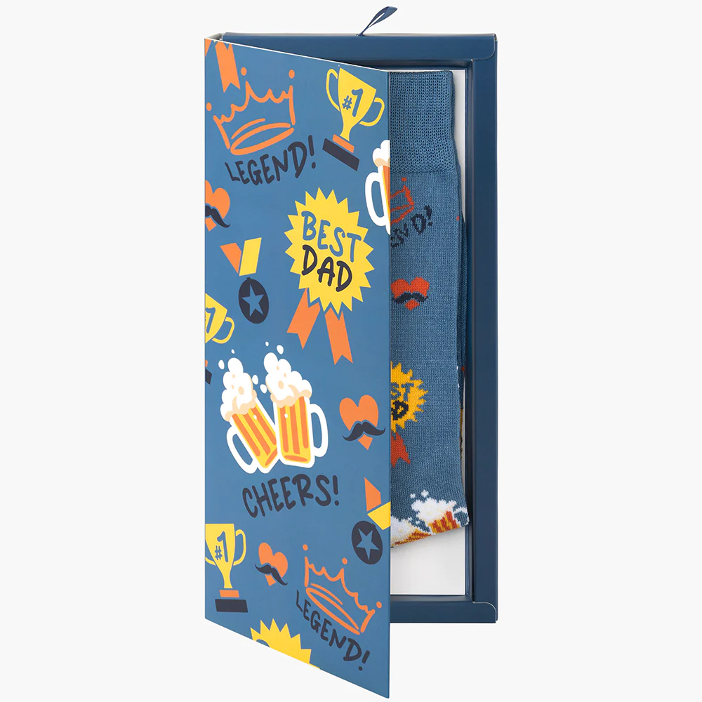 Bamboozld Sock Card - Top Dad #1 - Image 2