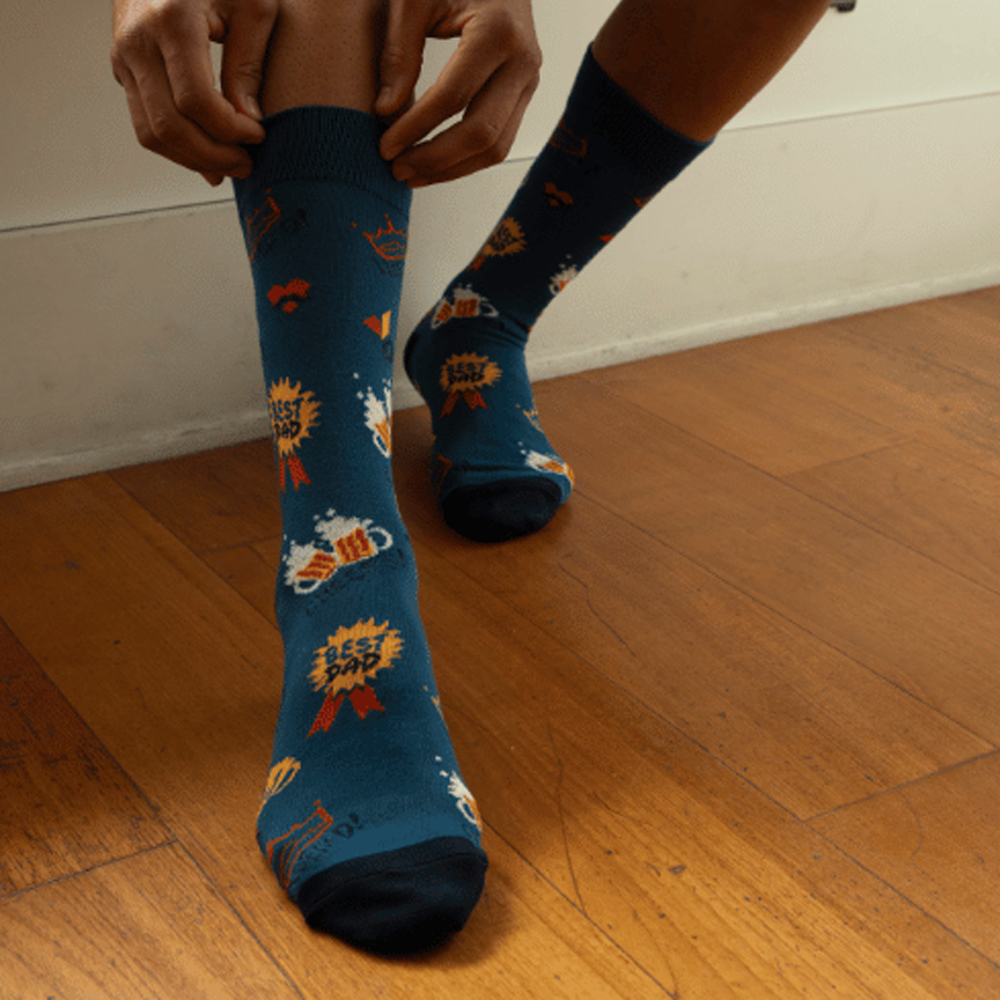 Bamboozld Sock Card - Top Dad #1 - Image 3