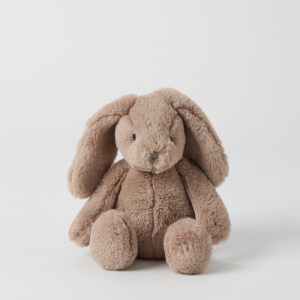 Jiggle & Giggle Plush Taupe Bunny